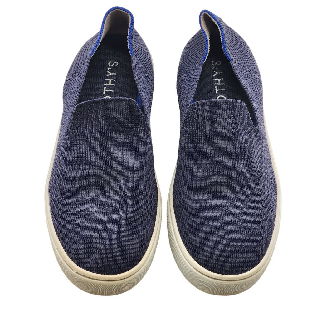 ROTHY'S NAVY BLUE LOAFER SLIP ON SNEAKERS SIZE 8